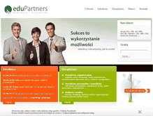 Tablet Screenshot of edupartners.pl
